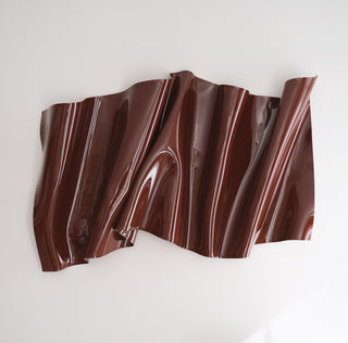 Floral Forms Sculpture XL - Burgandy Gloss 01