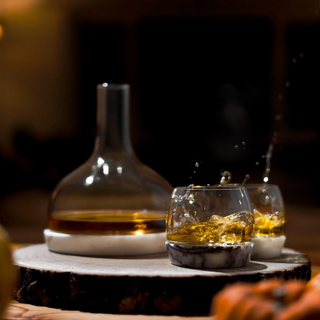 Chill Whisky Tumbler With Marble Base