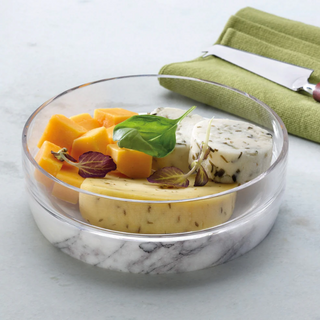 Chill Bowl with Marble Base L