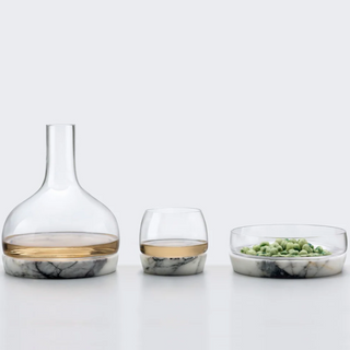 Chill Bowl with Marble Base L