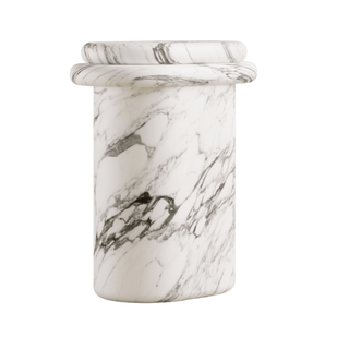 Marbleized Element Side Table - Cara Woodhouse
