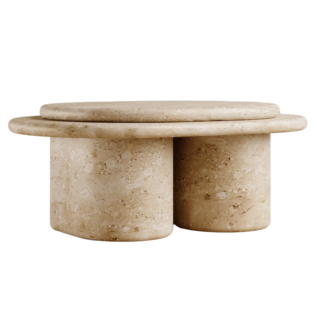 Marbleized Element Coffee Table – Cara Woodhouse