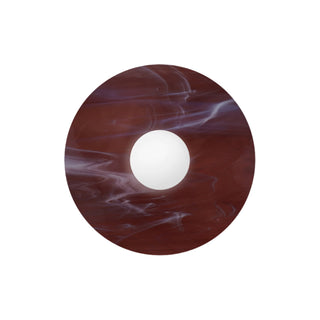Disc and Sphere Glass Sconce - Cara Woodhouse