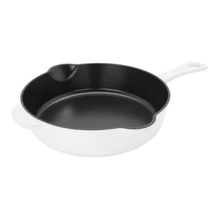 8.5" Traditional Deep Skillet, white