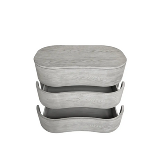 Emery Three Drawer Nightstand