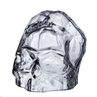 Memento Mori Faceted Skull Clear Large