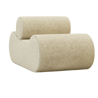 L'EMBLEMATIQUE Armchair in White - CARA WOODHOUSE