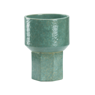 Markus Vase in Marine Reactive Glaze - CARA WOODHOUSE